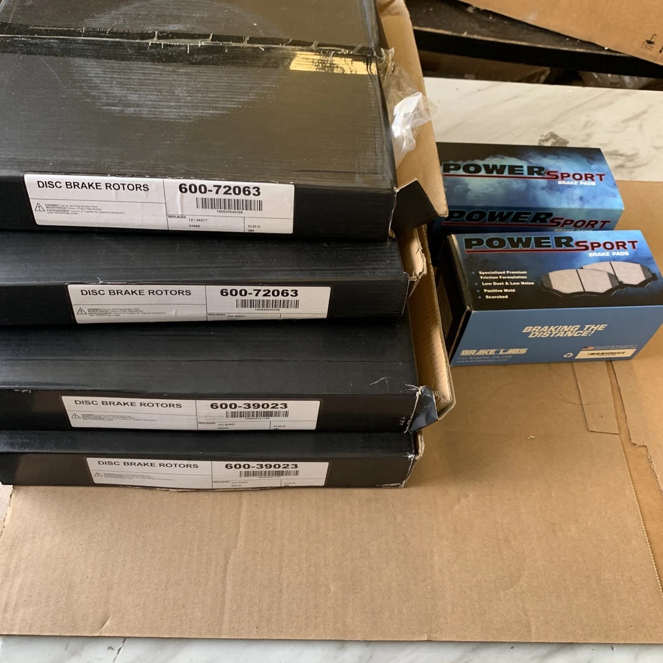 DFC Disc Brake Rotor 600-39023 Full Set w/ Pads for 2009-2015 Jeep Compass - Image 3 of 4