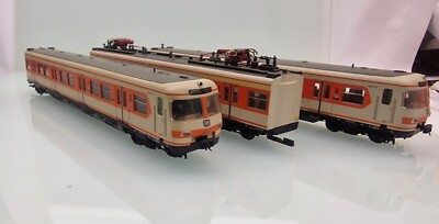 M) Roco Spur H0 43001 Triebwagenzug BR ET 420/421 der DB Epoche IV
