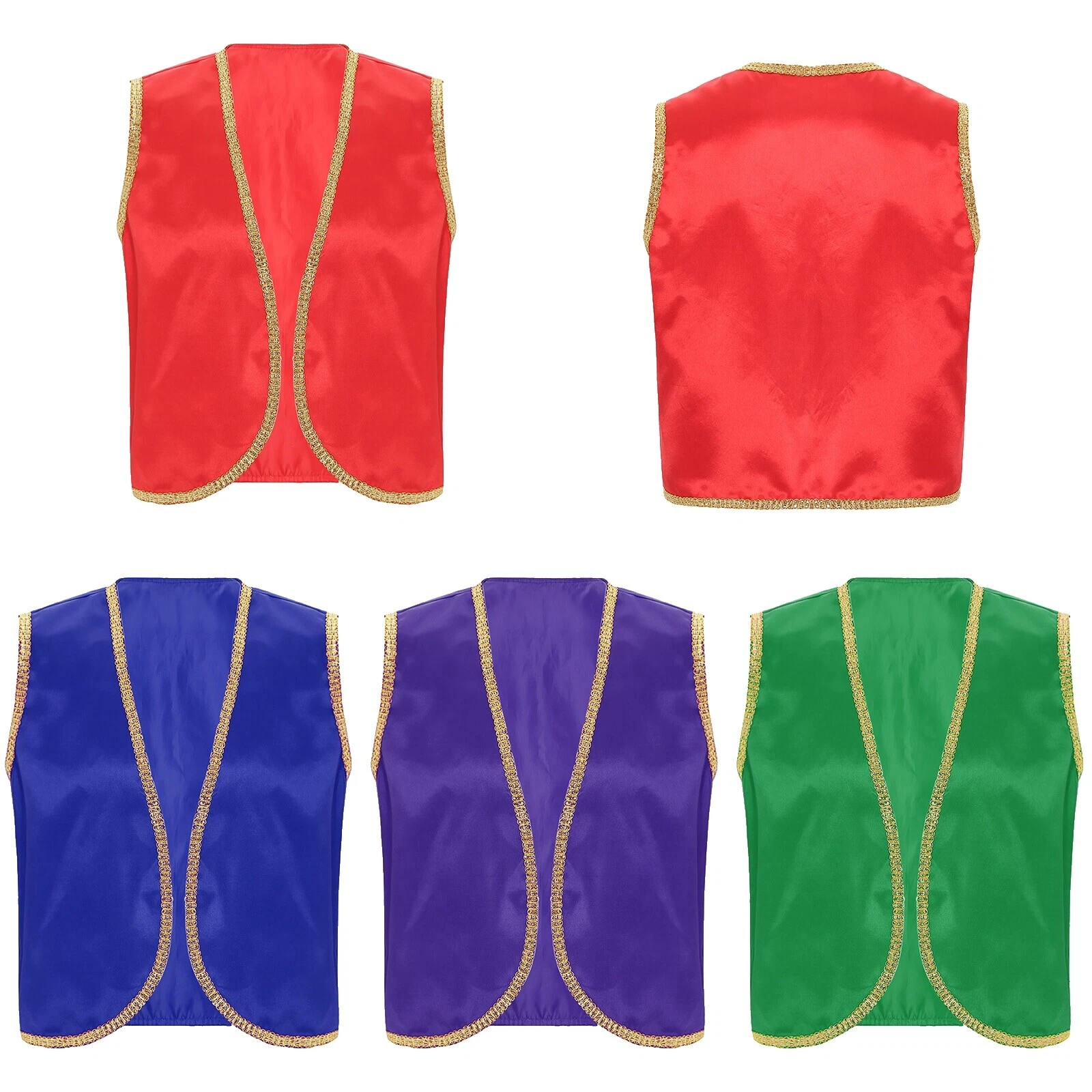 Satin Vest Costumes