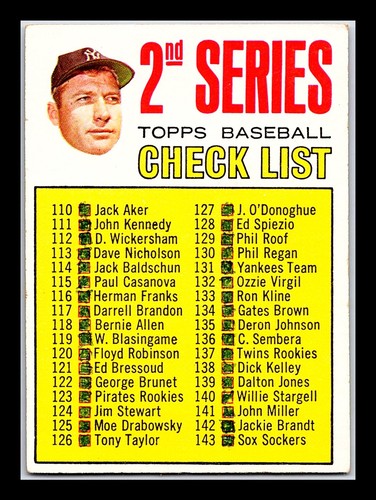1967 Topps 1st-2nd Series #1-196 - You Pick - Volume Discounts - aaalvins - Picture 120 of 213