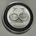 Infinity QE The Awakening Piedfort Coin 2 Troy Oz .999 Fine Silver Medal Round