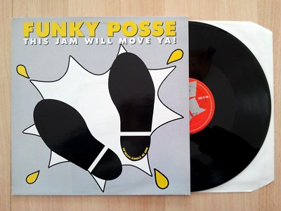 Funky Posse This Jam Will Move Ya Dance Mix B: Computer Maxi Single Vinyl, 140