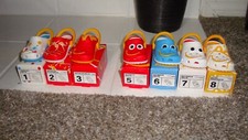 McDonalds Mini CROCS 2024 Happy Meal Key Chain Large Lot Set Of 7 - Missing 4