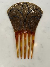 1910-20s Celluloid Hair Comb
