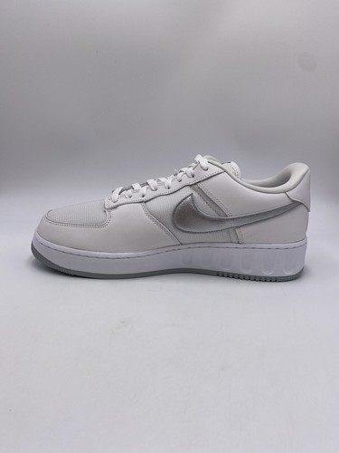 Nike Air Force 1 Low Unity Whte Silver Shoes FD0937-100 Men’s Size 12 - Picture 3 of 10