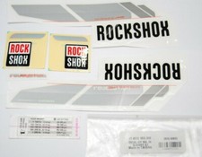 Kit Adesivi Forcella Rock Shox REVELATION 26" SILVER-WHITE/STICKERS ROCK SHOX RE