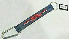 NCAA Ole Miss Rebels Wristlet w/Key Ring & Carabiner 8.5" long by Aminco