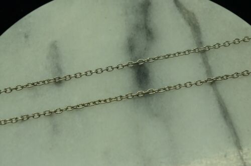 COLLANA CATENA CAVO LUCIDO PLACCATA ARGENTO 16" CON CIONDOLO BICI BLU - Foto 2 di 3