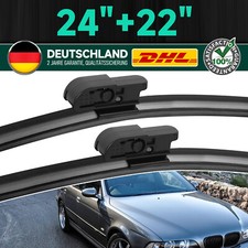 Für BMW E39 Premium Qualität Scheibenwischer Satz 24/22Zoll - 5er/5er Touring