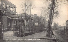 A643 England Friary Hotel Derby Friar Gate Frontgate Hotel Restaurant postcard