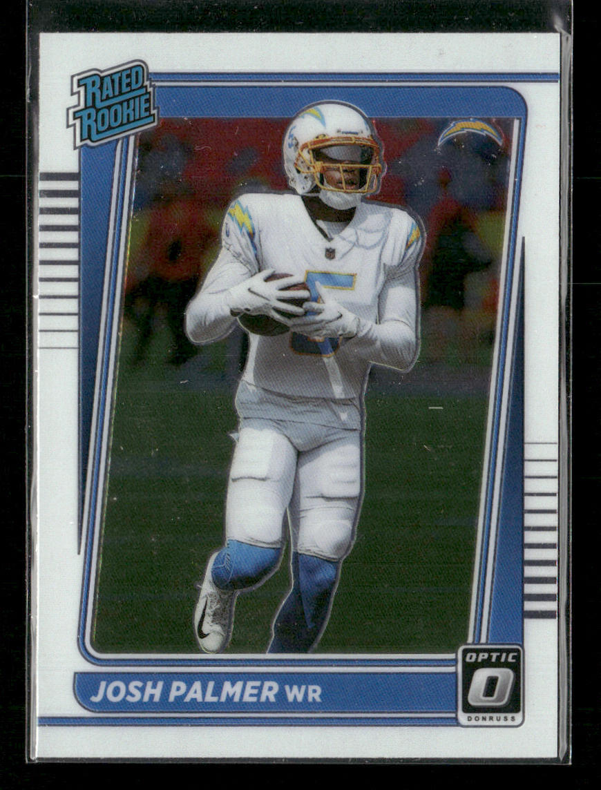 2021 Donruss Optic Josh Palmer #229 Rookie Football Card