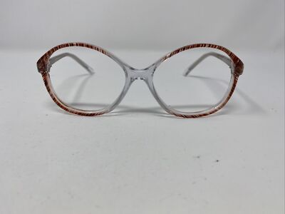 MODERN Eyeglasses Frames MARILYN 53-18-135 Crystal/Brown Full Rim UL25