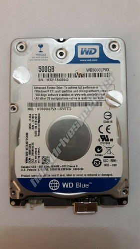 BOARD ONLY WD WD5000LPVX-22V0TT0 USB PCB:2060-771962-000 REV.P1 DCM:HBMTJVK - Picture 3 of 3