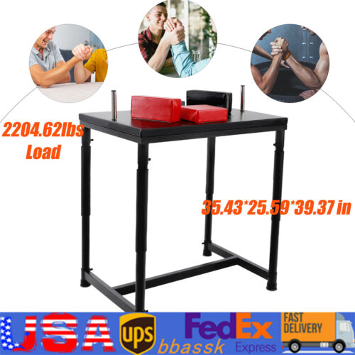 Pro Arm Wrestling Table Arm Wrestling Battle Table Standard With Pads Handles