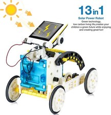 13-in-1 STEM Kit Kids Toy for Boy Girl Teens Solar Robot FOR FUTURE ENGINEERS