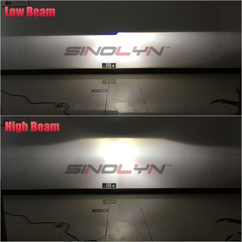 LED Angel Eyes Devil Eye Car Projector Lens Bi-xenon Headlight DRL Auto Tuning - Bild 11 von 12