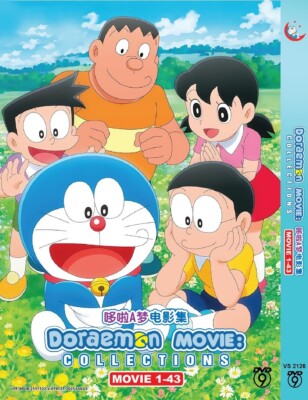 Doraemon 43 Movies Collection Japanese Anime DVD English Sub Free