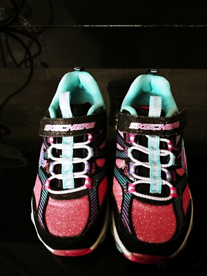 Girls/ Toddlers Gel Infused Skechers Tennis Size