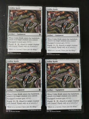 Utility Knife - Mtg Magic Cards Playset