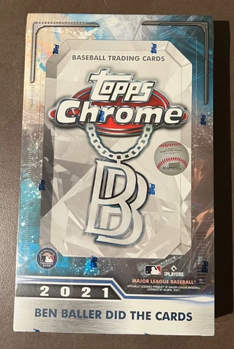 2021 Topps Chrome MLB Baseball Ben Baller Edition Hobby Box Factory Sealed