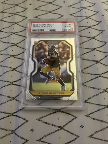 2020 Panini Prizm Chase Claypool PSA 10 Rookie RC Steelers 392