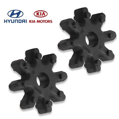 2x Genuine Flexible Power Steering gear Couplers for Hyundai Kia 563152K000FFF