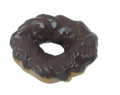 Display Faux Food Prop Chocolate Dipped French Cruller Donut New