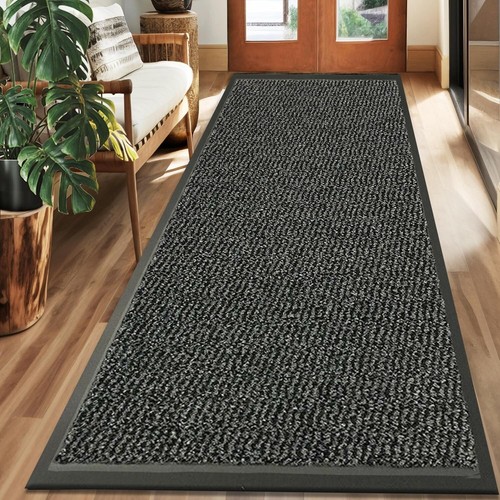 Heavy Duty Rubber Barrier Mat Non Slip Door Mats Hallway Runner Rug Kitchen Rugs - Picture 9 of 26