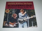 Grateful Dead & John Fogerty Bill Graham Memorial Concert VOL-1 RED VINYL SEALED