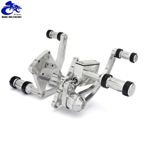 Polished Forward Controls for Harley Softail Deluxe Deuce FXSTD FLSTF