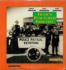 Tillie's Punctured Romance 1914 Laserdisc