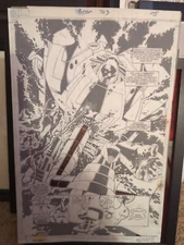 SPLASH!! 2-Piece Original Art, Action Comics #763 Story Page 15