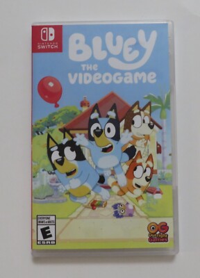 Replacement Case (NO GAME) Bluey The Videogame Nintendo Switch | eBay