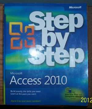 Microsoft Access 2010 Step by Step - Paperback, by Joan Lambert; Cox - Good