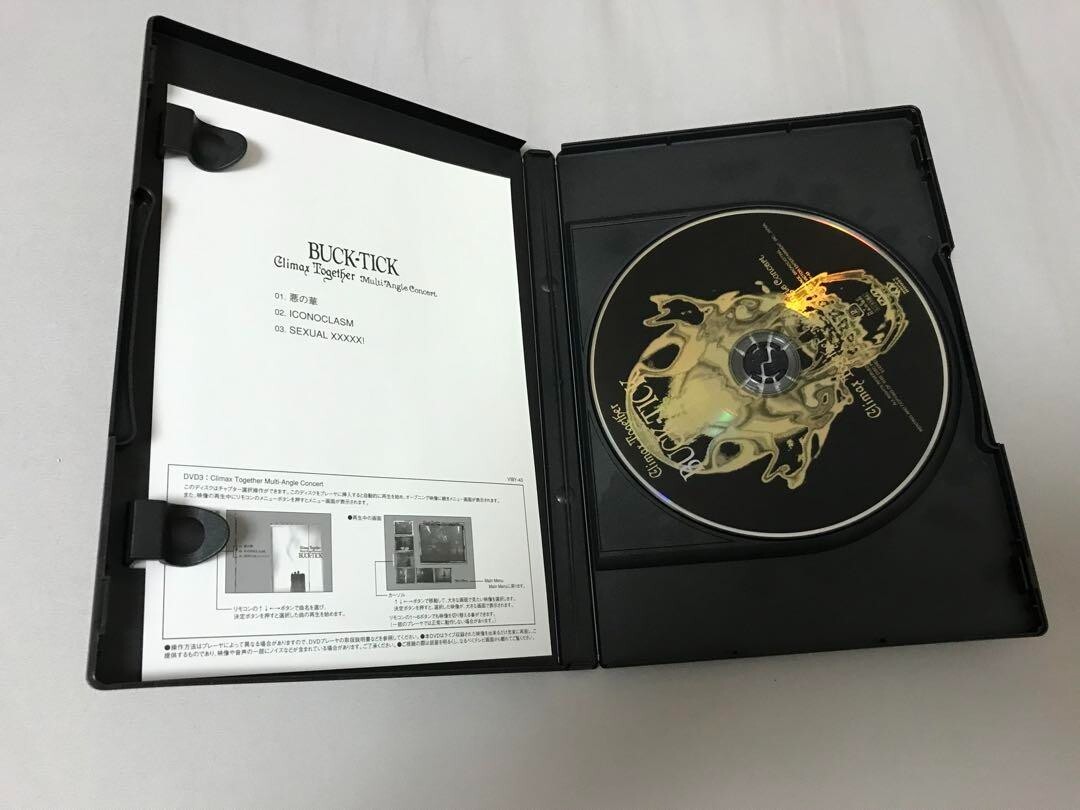 BUCK-TICK DVD Climax Together Collector's Box Limited BUCK-TICK DVD Climax Together Collector's Box Limited