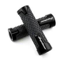 7/8" Motorcycle Hand Grips Handle Bar Rubber Gel For Suzuki Hayabusa GSX1300R