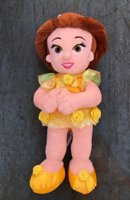 Walt Disney World Belle Plush Baby Doll Beauty and the Beast Stuffed Animal Toy | eBay