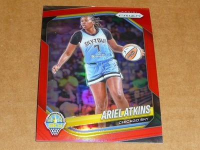 2025 Panini Prizm WNBA ARIEL ATKINS RED PRIZM SKY 100/299 #13