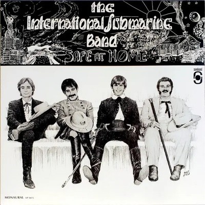 LP The International Submarine Band Safe At Home SEAGLASS BLUE VINYL, NUMBERED