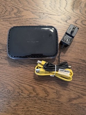 Netgear N150 Wireless Router WNR1000 v3 Bundle w/ Power Adapter & Ethernet Cable