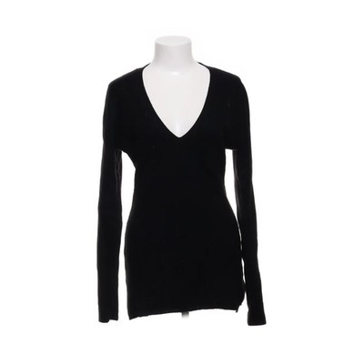 Soft Goat, Strickpullover, Größe: XL, Schwarz, Kaschmir, Einfarbig #OBQ