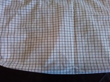 Serena  Lily York Blue Plaid Fitted Crib Sheet Boys Soft Cotton Nursery Bedding