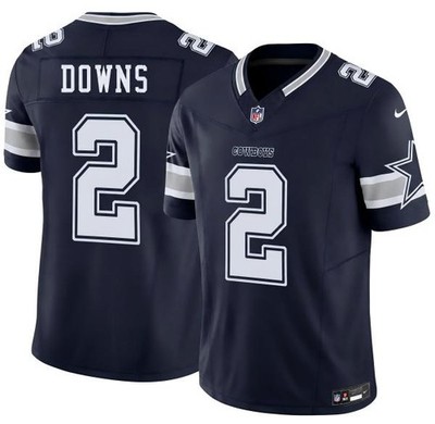 Caleb Downs Cowboys Navy Stitched Jersey