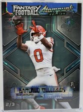 Antonio Williams 2/3 2026 Wild Card Atompunk Blue Pandora Football Clemson 🏈