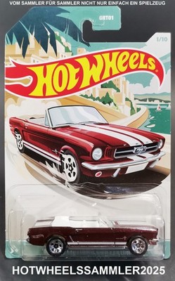 HOT WHEELS ''1965 FORD MUSTANG CONVERTIBLE'' GRT13-D710 WAL MART EDITION OVP NEU!