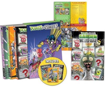 Plants vs. Zombies: The Garden Warfare Trilogy Boxed Set Hardcover by Paul Tobin