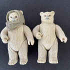 Vintage Star Wars Lumat Pair Ewoks Last 17