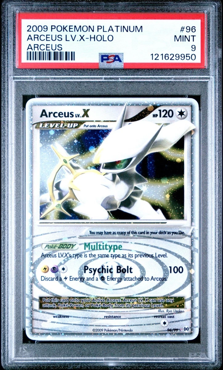 Pokémon TCG Professional Sports Authenticator (PSA) Arceus Grade 9
