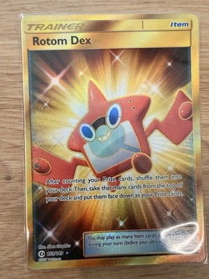 Pokemon Karte Rotom Dex 159/149 Secret Rare Sonne & Mond Near Mint