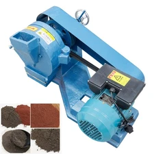 220V Lab Grinding Crusher Mineral Grinding Machine Disc Mill 80-200 Mesh Adjust